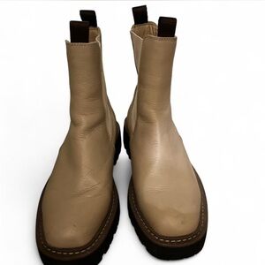 Sam Edelman Beige Ankle Boots